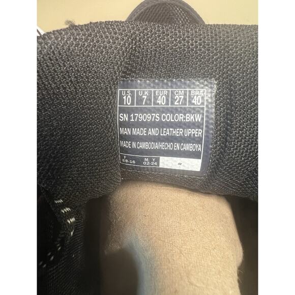 Skechers Outdoor Memory Foam Hillcrest Women’s 10 Black/White Style 179097S - Picture 10 of 12